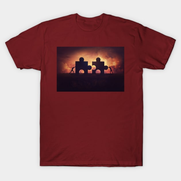 unity T-Shirt by 1STunningArt